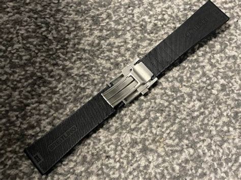 breitling rubber deployment strap|Breitling 22mm strap deployment.